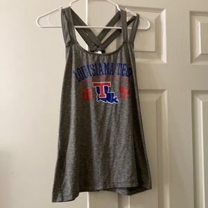 Louisiana Tech tanktop! super soft only worn twice